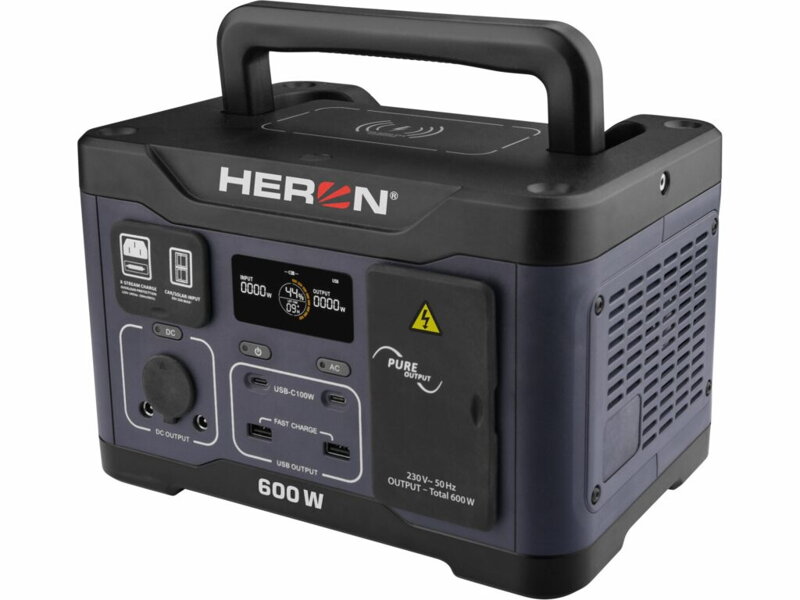Stanica nabíjacia akumulátorová 600W HERON 8896800 Stanica nabíjacia akumulátorová 600W HERON 8896800